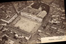 CPA Avion Aviation Toulouse Capitole Vue du ciel