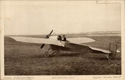 VINTAGE POSTCARD Avion Aviation Aerodrome has Buc Military apparatus Series F