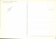 POSTAL MODERNA misterio estupendo plano del interceptor del Solo-asiento de la aviación GAM Dassault