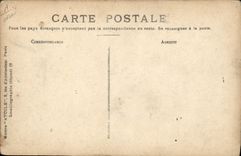 VINTAGE POSTCARD Plane Aviation Airship Zeppelin Town of Paris Eiffel Tower