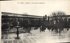 CPA Fez Bataa Pavillons Officiers