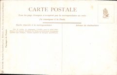 VINTAGE POSTCARD Fantasy Landscape of France