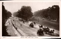 CPA Rotten Row Hyde Park London