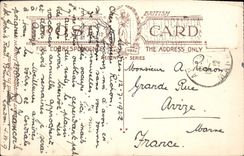 POSTAL Londres de la VENDIMIA las casas del parlamento