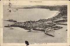 VINTAGE POSTCARD Holy Malo View