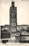 VINTAGE POSTCARD Meknes Minaret of Zitouna Mosque