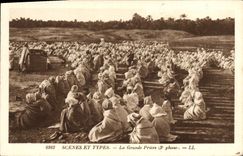 VINTAGE POSTCARD Scenes And Types the Great Prayer