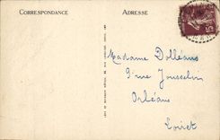 VINTAGE POSTCARD the Spine Notre Dame Basilica the miraculous Virgin