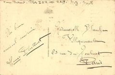 VINTAGE POSTCARD Metz the Cave of the Esplanade