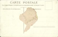 VINTAGE POSTCARD Chocolate of Aiguebelle Boat