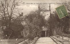Oficina central de la casa de Nevers de la POSTAL de la VENDIMIA de la hermana de la casa Bernadette de la caridad