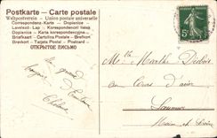 VINTAGE POSTCARD Gathered For You Doves