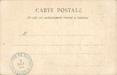 VINTAGE POSTCARD Padirac the pit seen of in bottom