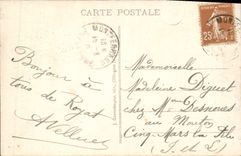 VINTAGE POSTCARD Royat Seen Picturesque