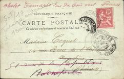 CPA Saintes Clocher Saint Pierre