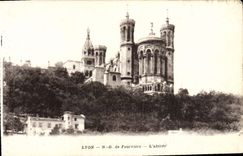 CPA Lyon Notre Dame de Fourviere L'abside