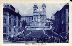 Dei Monti de Roma Trinita de la POSTAL de la VENDIMIA