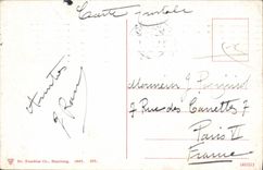 VINTAGE POSTCARD Hamburg Bismarckdenkmal