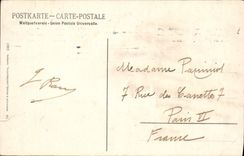 VINTAGE POSTCARD Hamburg Hafenpartie Boats