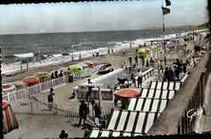 MODERN CARD Cabourg the Swimming pool And the Beach