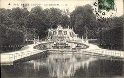VINTAGE POSTCARD Holy Cloud the Cascade