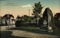 CPA Essen Ruhr Altenhof Mit Krupp Denkmal