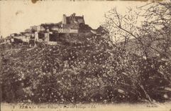 POSTAL Eze de la VENDIMIA el viejo hombre de Vitlage