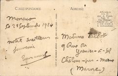 POSTAL Eze de la VENDIMIA el viejo hombre de Vitlage