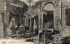 CPA Palais De Fontainebleau Chambre a coucher de Napoleon 1er
