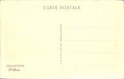 POSTAL Estrasburgo de la VENDIMIA y el paladar del Rin