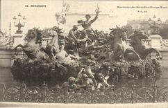 CPA Bordeaux Monument Des Girondins