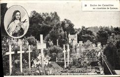 CPA Enclos Des Carmelites Au Cimetiere De Lisieux