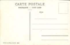 VINTAGE POSTCARD the Collar De Balme And Montblanc