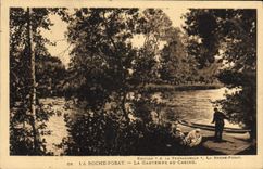 CPA La Roche Posay La Gartempe Au Casino