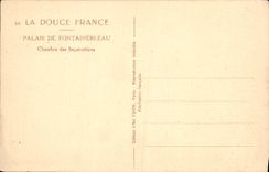 CPA Palais De Fontainebleau Chambre des Imperatrices