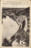 CPA Besancon Les Bains Le Doubs a Tarragnoz et vue sur Besancon