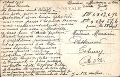 CPA Besancon Les Bains Le Doubs a Tarragnoz et vue sur Besancon