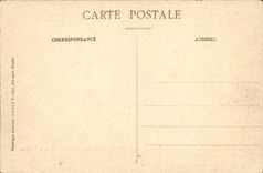 VINTAGE POSTCARD Franche Count Vallee of Rents Mouthier High Pierre Rocher of High Pierre