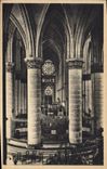 Catedral de la POSTAL de la VENDIMIA del interior visto Reims