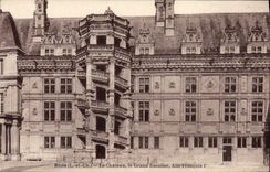 CPA Blois Le Chateau Le Grand Escalier Aile Francois 1er