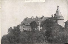 VINTAGE POSTCARD the Castle Of Chaumont