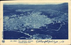 CPA Fez Vue Generale Aerienne
