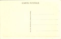 VINTAGE POSTCARD Plonbieres Les Bains Entered Of the New thermal baths