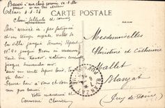 CPA Orleans La Cathedrale Eglise Sainte Croix