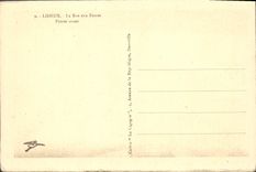 POSTAL Lisieux de la VENDIMIA la calle con el Boilermen