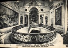 CPA Chateau De Chanitlly L'escalier d'honneur et le vestibule