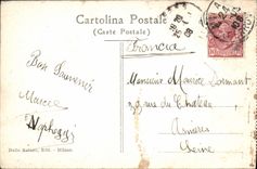 VINTAGE POSTCARD Milano Interno Beyond Gallery Vitt Eman II