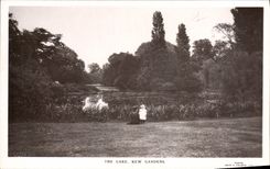 CPA The lake Kew Gardens