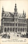 VINTAGE POSTCARD Brussels the House Of the King
