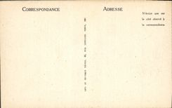 VINTAGE POSTCARD Oudjda Public gardens and walls